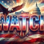 Texas Candidate’s SHOCKING Zionist Conspiracy… Patriotic graphic featuring an eagle, the Capitol building, and the word 'WATCH'