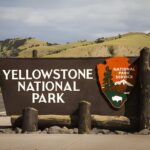 Map showing Yellowstone and surrounding locations.